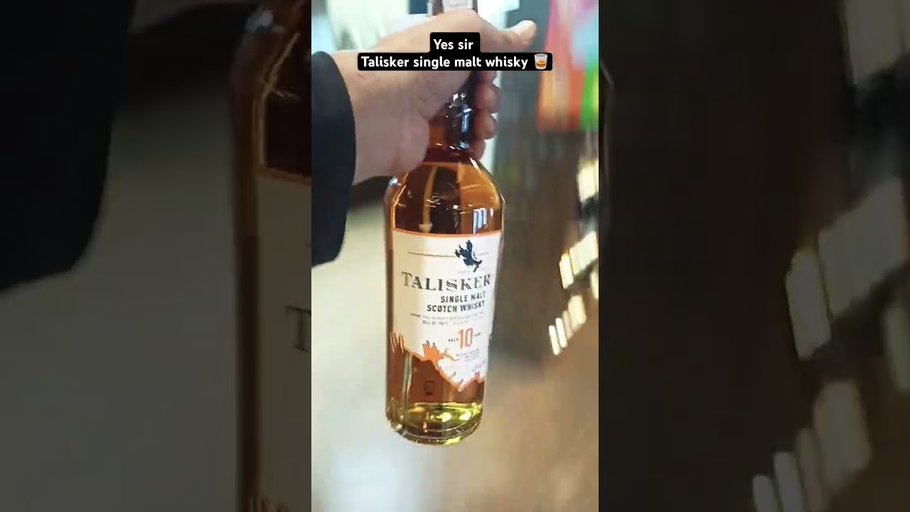Talisker single malt whisky 🥃 