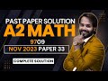 A2 Math Paper 33 9709 Nov 2023 #mathagoras