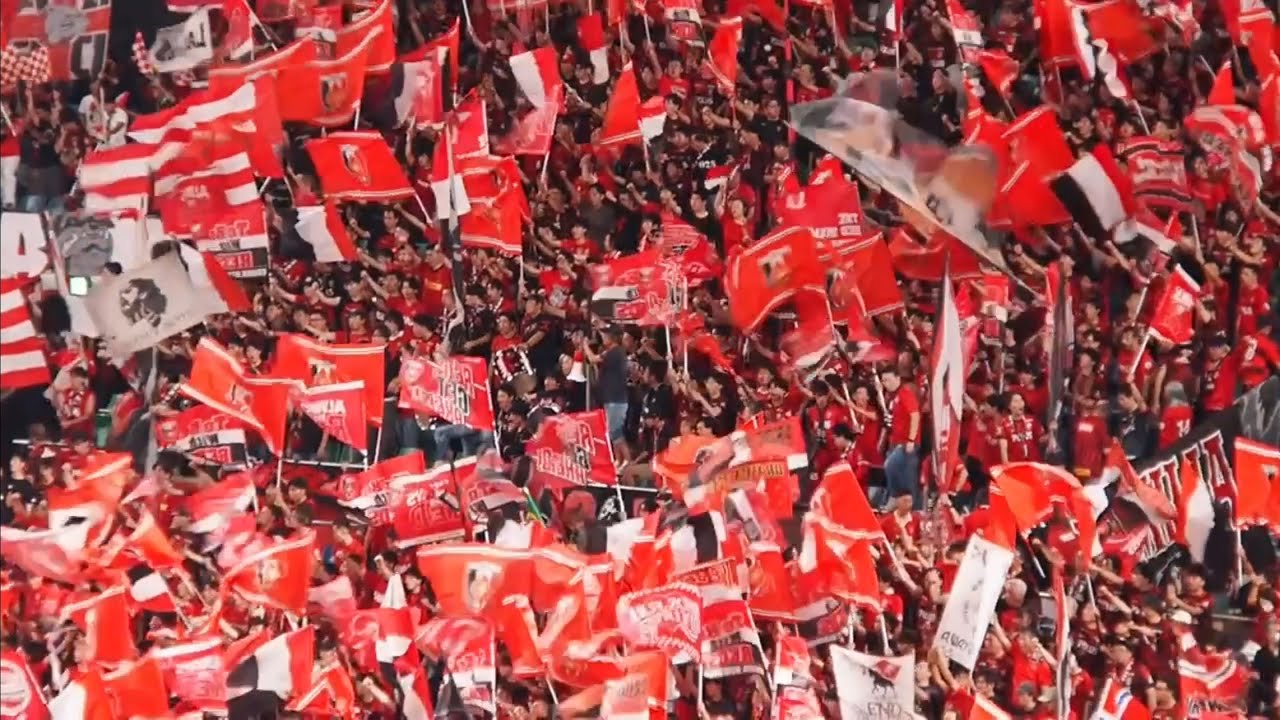 威風堂々→We are REDS→PRIDE of URAWA。仕切り直して後半へ 2024年6