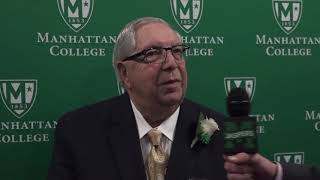Play video: JSN - Manhattan College Athletic Hall of Fame Testimonials - Frank Gagliano