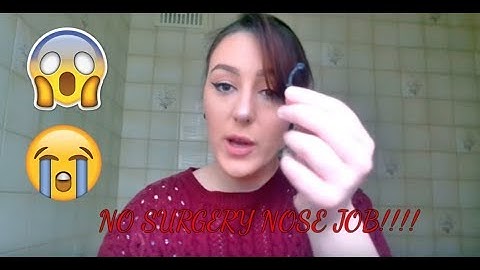 NO SURGERY NOSE JOB: Nose Secret Review   Why Dupes Don