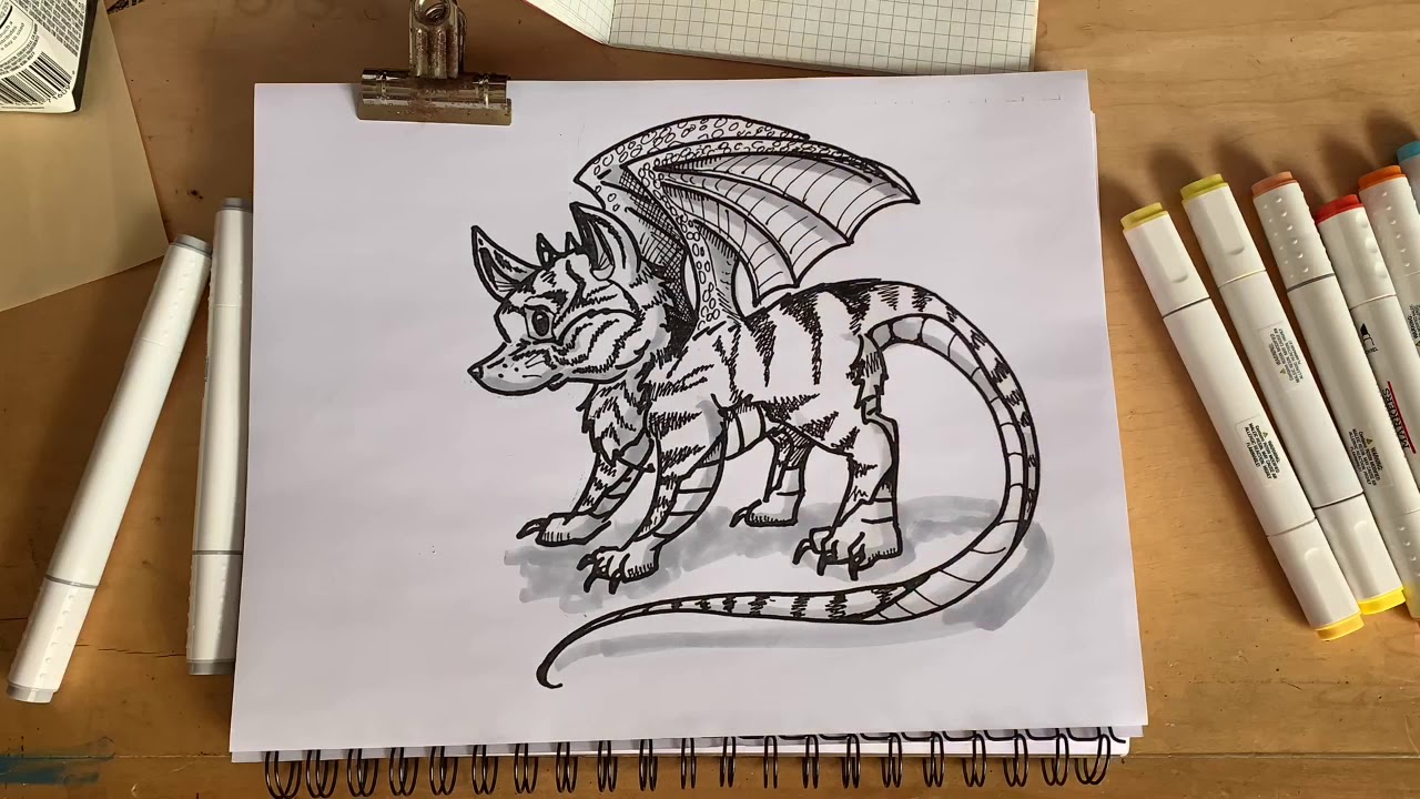 dragon wolf hybrid