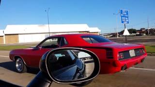 Hellcat Challenger and Ray Barton 528 Hemi Cuda