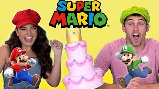 Cody &amp; Lexy Compete in the Ultimate  Mario Smoothie Trivia Challenge! | Snackable