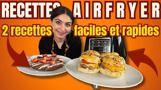 JE T’AIDE À AMORTIR TON AIRFRYER 😎😜avec ces 2 recettes