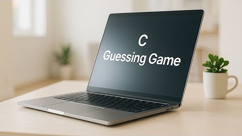 C Programming Tutorial: Build a Complete Number Guessing Game with Custom Range & Tries
