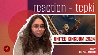 REACTION • Olly Alexander - Dizzy (Eurovision 2024 🇬🇧 United Kingdom)