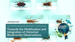 Towards the Mobilization and Integration of Historical Biodiversity Observations (WORKSHOP)