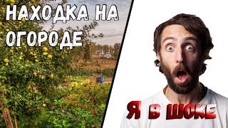 НАХОДКА НА ОГОРОДЕ!!!! Я В ШОКЕ!!!