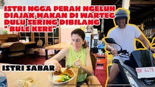 Istriku mau diajak susah makan di warteg ga mengeluh