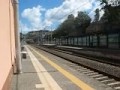 Treno merci in transito a Villafranca Tirrena