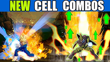 NOW Cell has these Cool COMBOS - DBFZ (NEW PATCH)