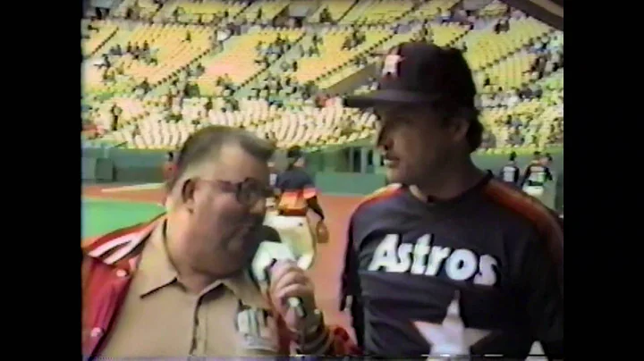 Astros - Terry Puhl - 1985