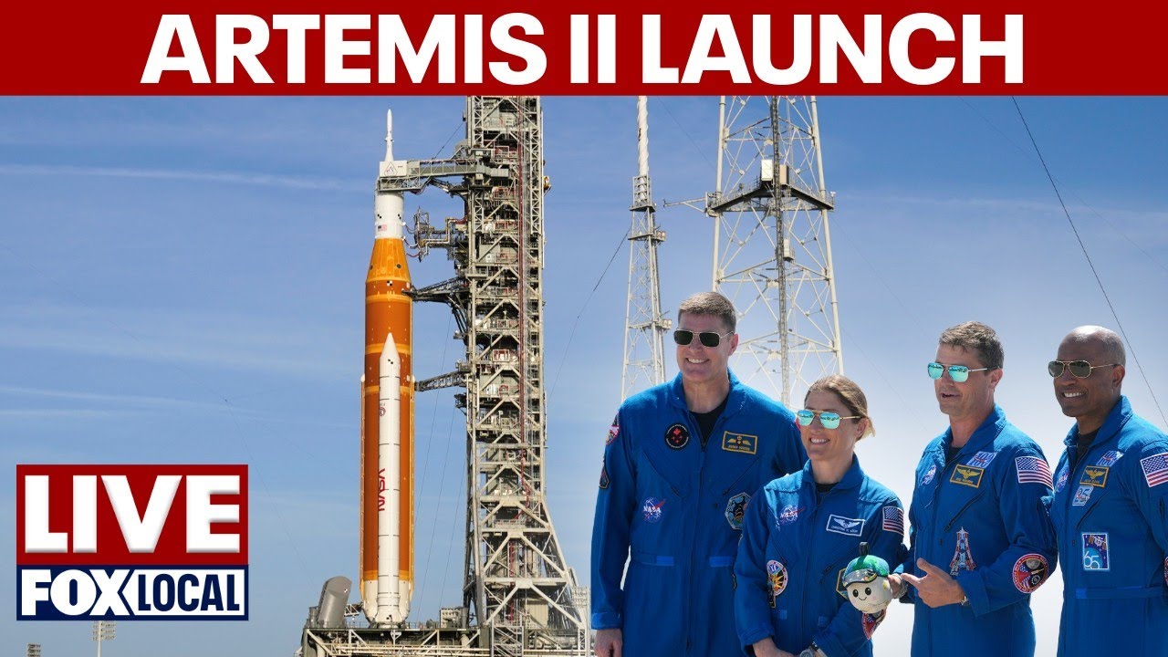 Live Artemis II launch: Watch NASA’s historic mission around the moon