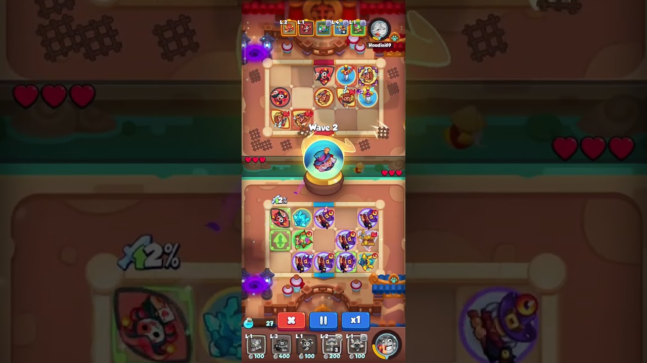 Rush Royale: Grindstone/Boreas Toxic Deck FAST WIN VS Sword DPS Deck