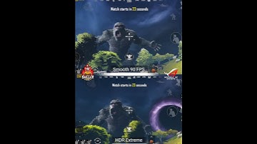 KONG Spawn Island Animation | Smooth vs HDR | 4k #pubg #shorts