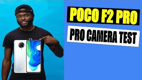 Poco F2 Pro Camera Photo Settings