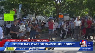 Parents and teachers react to Davis School District hybrid reopening plan
