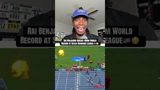 Rai Benjamin Breaks The 400m World Record