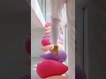 ASMR 🔴 Which staircase sounds the most satisfying? Bubble candy 🍬 i...