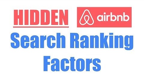 Hidden Airbnb Search Ranking Factors