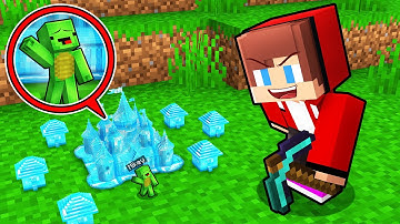 Why JJ Want To DESTROY Mikey TINY KINGDOM in Minecraft? (Maizen)