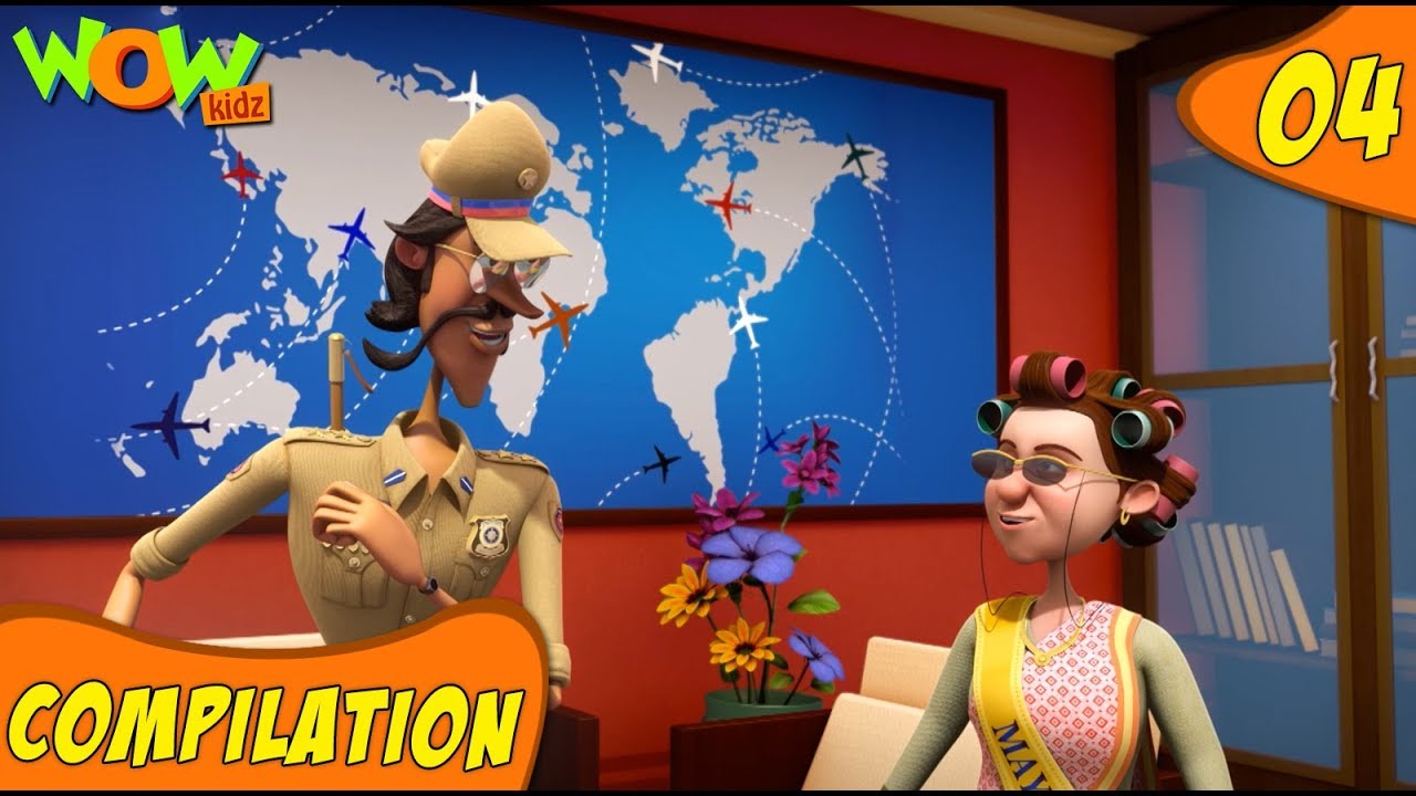  Inspector Chingum | Compilation 04 | Wow Kidz | Hindi Cartoons For Kids