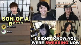 Sykkuno Trolls Everyone with Fake Swearing