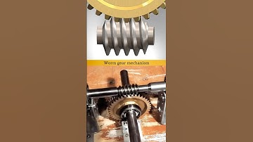 Worm Gear Mechanism ✅