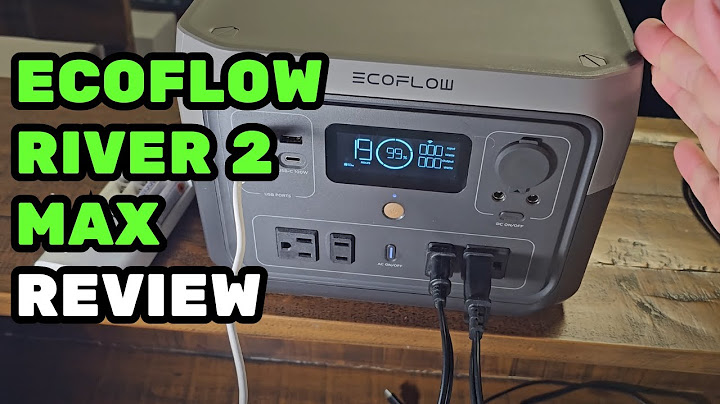 EcoFlow River 2 Max Powerstation Review & Demo