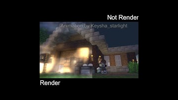 Render Comparison 3 || #mineimator #mineimator #herobrine #herobrineshorts #herobrinesmplive #shorts