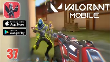 VALORANT Mobile Gameplay (Android, ios) (Hyper Front Gameplay) BEST Multiplayer Game - part 37
