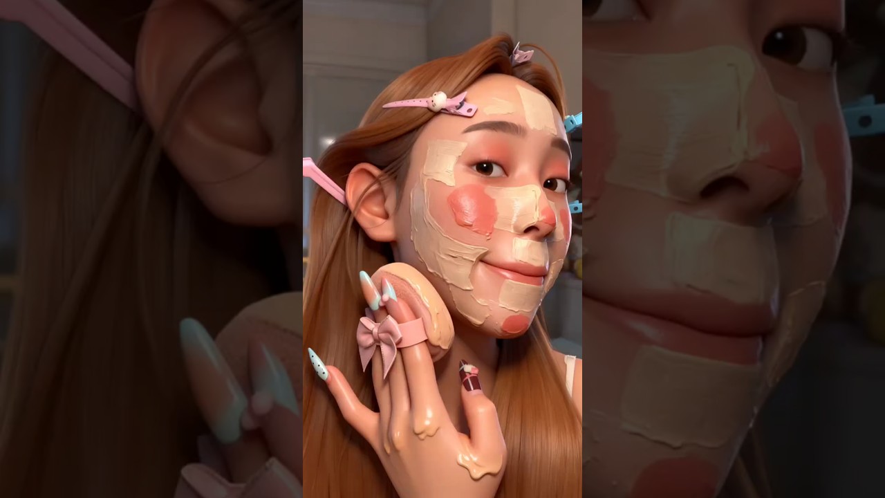 “Cute & Clumsy Makeup Look! 🩷 Foundation Review You’ll Love 