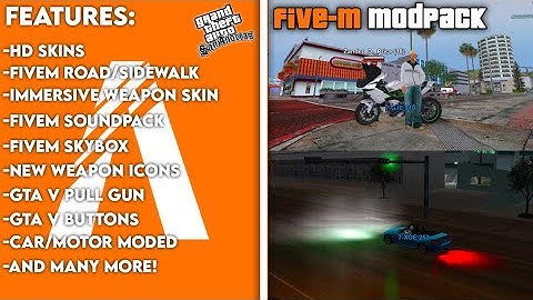 Five M Modpack | GTA SAMP RP