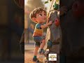 The Boy Helped Her… ❤️  A Short Moral Story About Kindness। Learning Through Stories