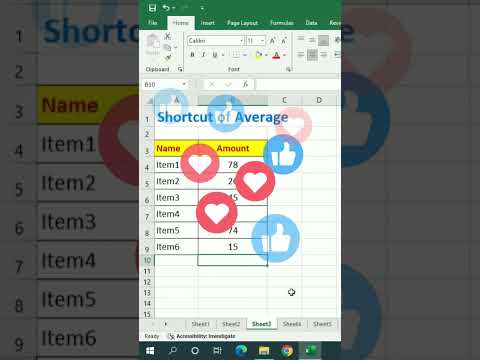 Calculate Average with