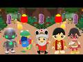 TAG WITH RYAN ALL FOUR CHARACTERS INDIA VS CHINA RYAN HERO RED TITAN EGG SURPRISE GAMEPLAY