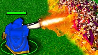 картинка: Сжигаю целые армии в Hero Line Wars