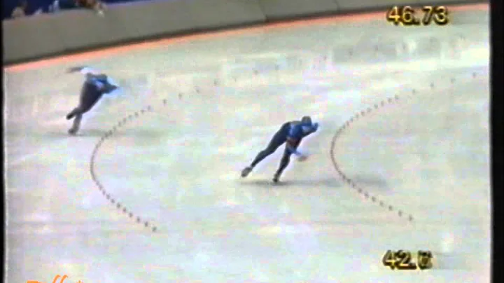 Winter Olympic Games Calgary 1988 - 1000 m Stahnke...