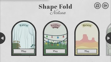 Shape Fold Nature (Gameplay Walkthrough)