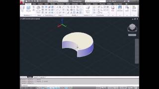 AutoCAD Tutorial How To SUBTRACT And INTERSECT