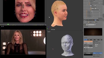 Face tracking to 3D scan
