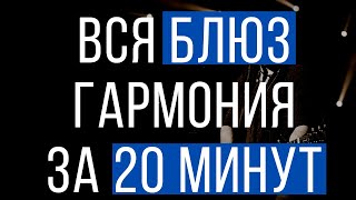 Вся БЛЮЗовая гармония за 20 минут