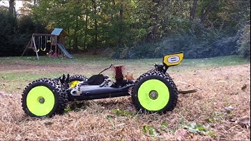 New part for losi 8ight T part 1 hop up got a new pipe comparison old pipe to new pipe.