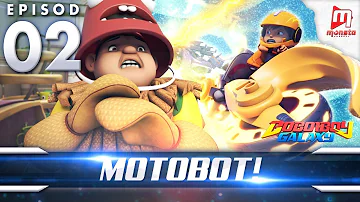 BoBoiBoy Galaxy EP02 | Motobot! / Power Sphera, MotoBot (ENG Subtitles)