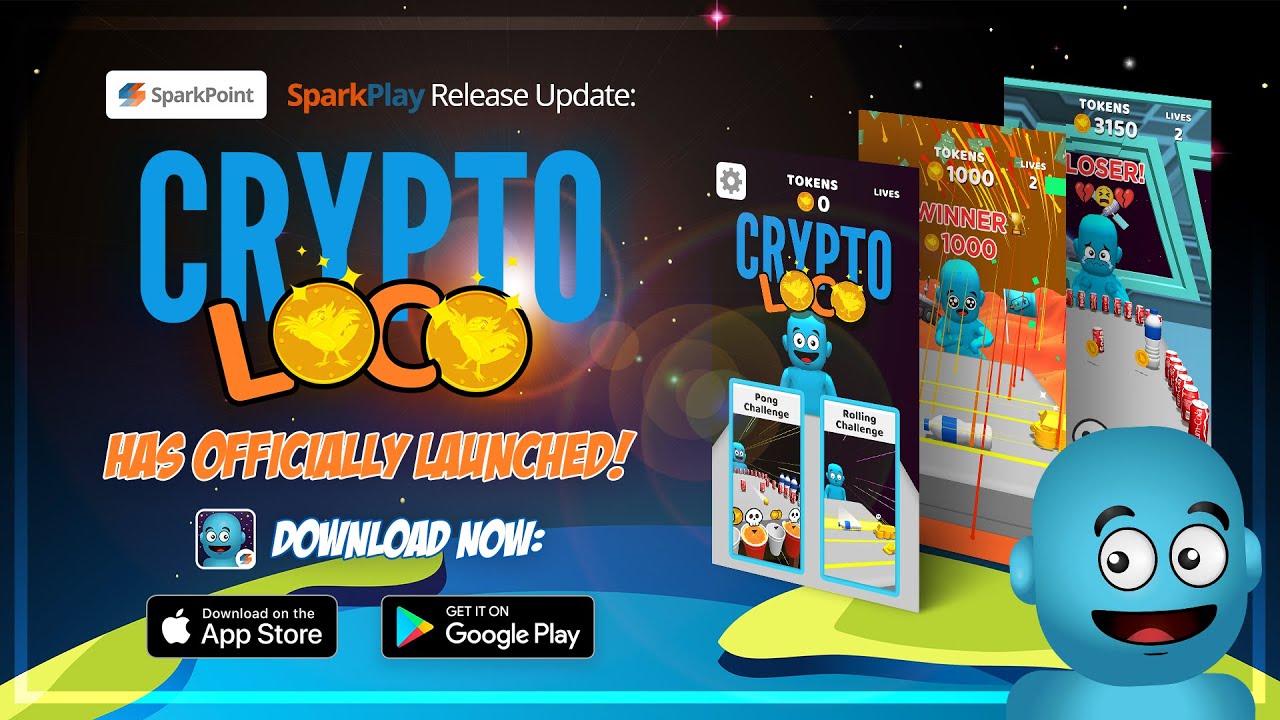 #SparkPlay Crypto Loco - Play Exciting Party Games! 🥳🥤🥫 - YouTube