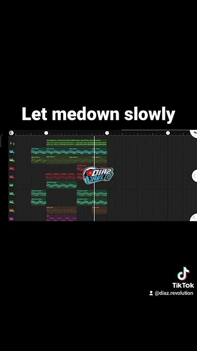 coming soon dj trap let medown slowly #diazrevolution
