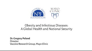 Obesity and Infectious Diseases: A Global Heath and National Security Issue