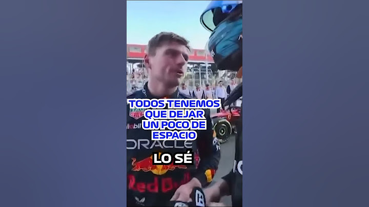 Así fue la discusión entre Max Verstappen y George Russell en Bakú