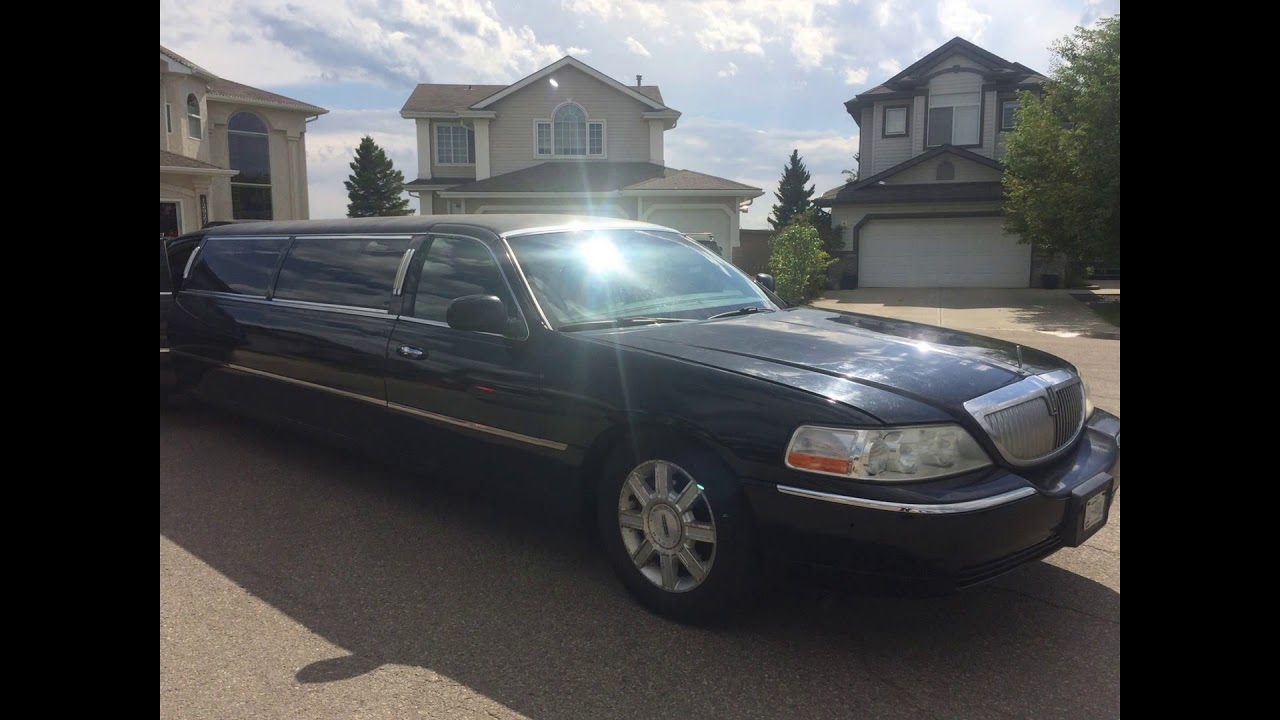 Global Limos Edmonton Lincoln Town Car 2 YouTube